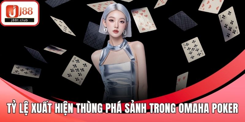 Tỷ lệ xuất hiện thùng phá sảnh trong Omaha Poker